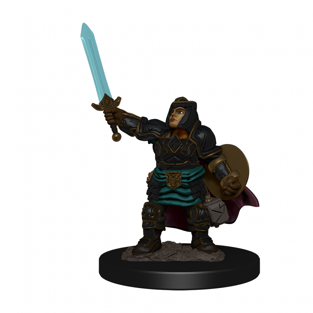 D&D Premium Painted Figure Dwarf Paladin Female