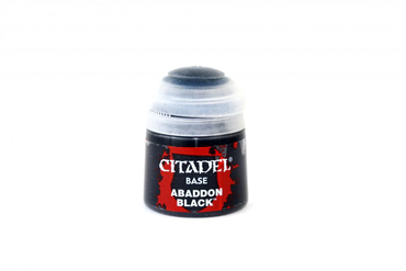 21-25 Citadel Base: Abaddon Black