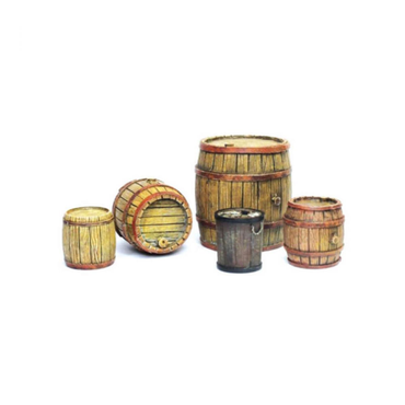Vallejo Scenic Accessories: Wooden Barrels