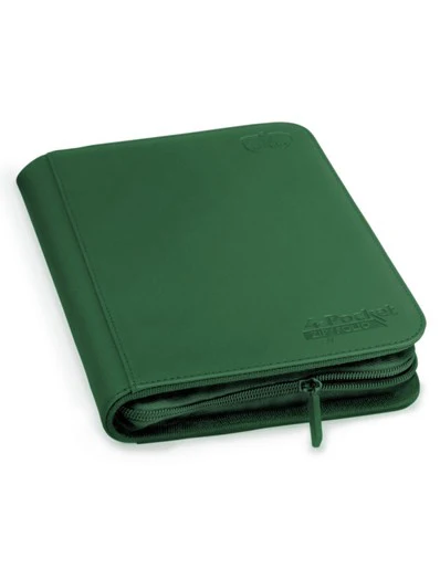 Ultimate Guard 4-Pocket ZipFolio XenoSkin Folder: Green