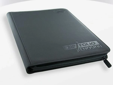 Ultimate Guard 9-Pocket ZipFolio XenoSkin Folder: Black