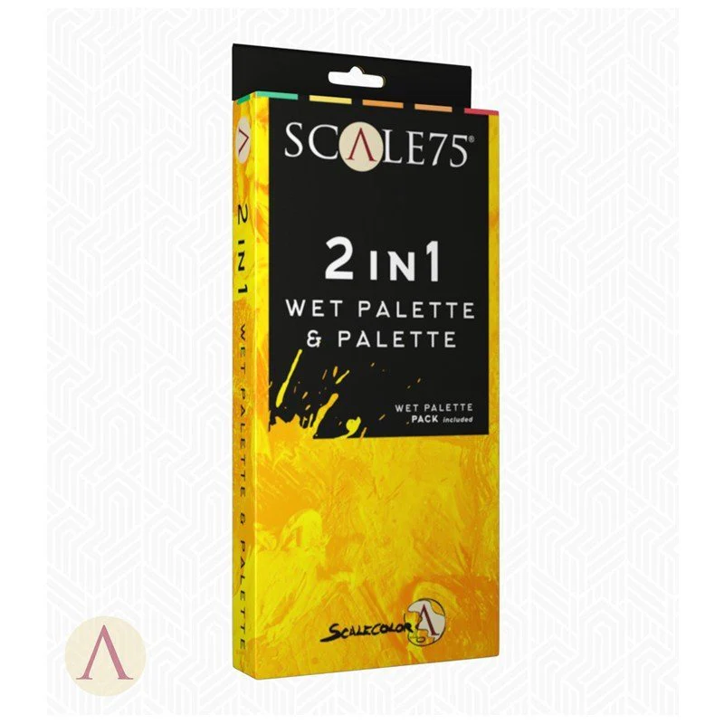 Scale 75 Accessories: 2 in 1 Wet Palette and Palette