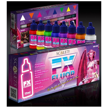 Scale 75 Scalecolor FX Fluor Experience: Paint Set