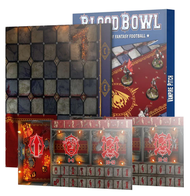 202-39 Blood Bowl: Vampire Team Pitch & Dugouts