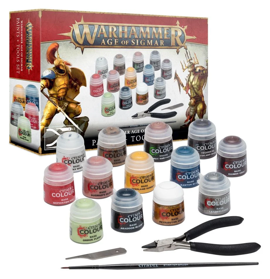 80-17 Age of Sigmar:  Paints + Tools