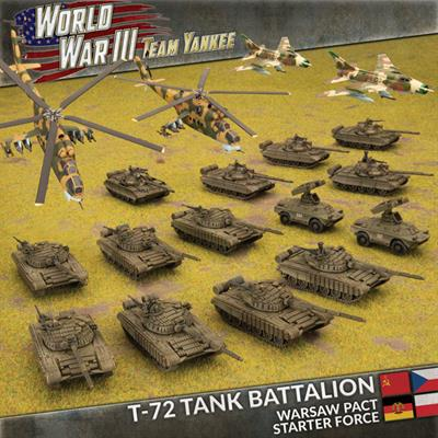 WWIII Team Yankee: Warsaw Pact Starter Force T-72M Panzer Battalion