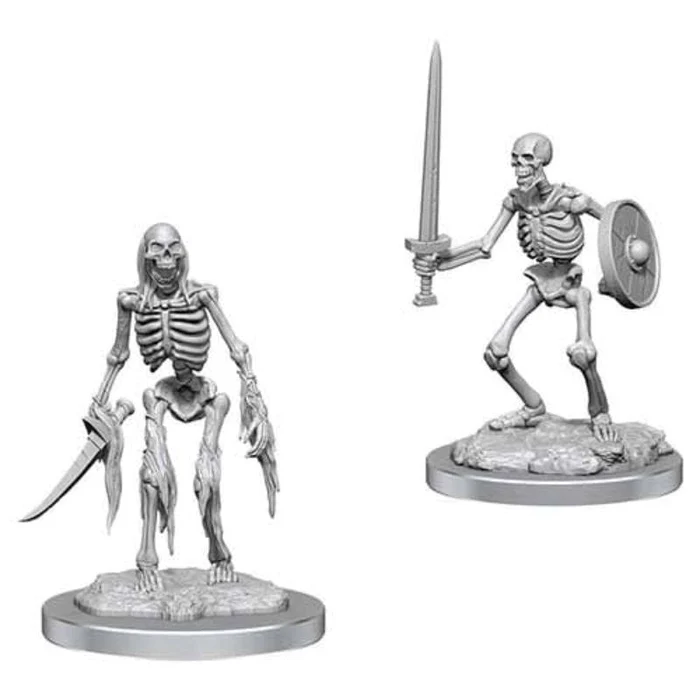 Wizkid Deep Cuts Unpainted Miniature: Skeletons