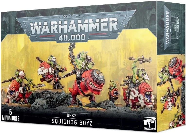 50-54 Orks: Squighog Boyz