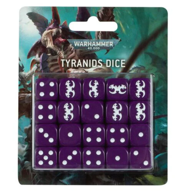 66-86 Warhammer 40k: Tyranids Dice Set