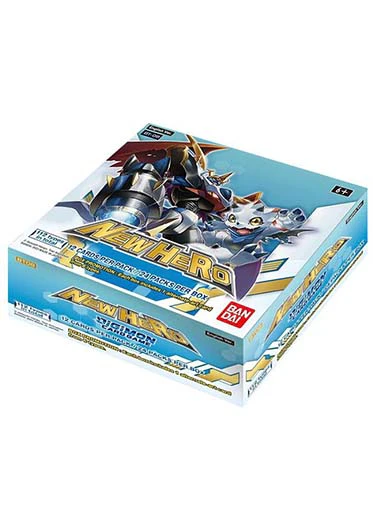 Digimon Card Game: New Hero Booster Box BT08