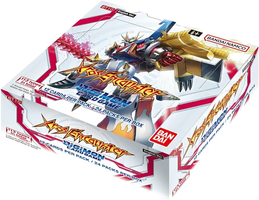 Digimon Card Game: Xros Encounter Booster Box BT10