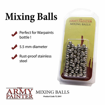Army Painter Tools: Paint Mixing Balls Stainless Steel