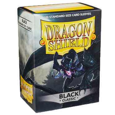 Sleeves - Dragon Shield - Box 100 - Black Classic