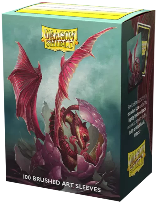 Sleeves - Dragon Shield - Box 100 - Brushed Art - Baby Dragon Wyngs