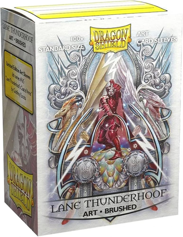 Sleeves - Dragon Shield - Box 100 - Brushed Art - Lane Thunderhoof