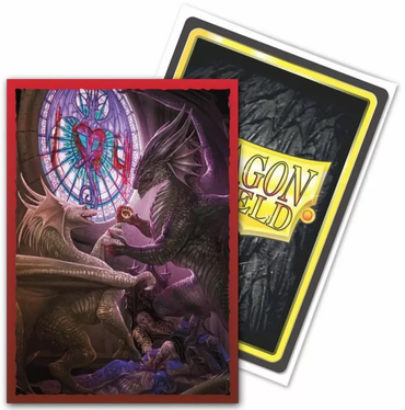 Sleeves - Dragon Shield - Box 100 - Brushed Art - Valentine Dragons 2022