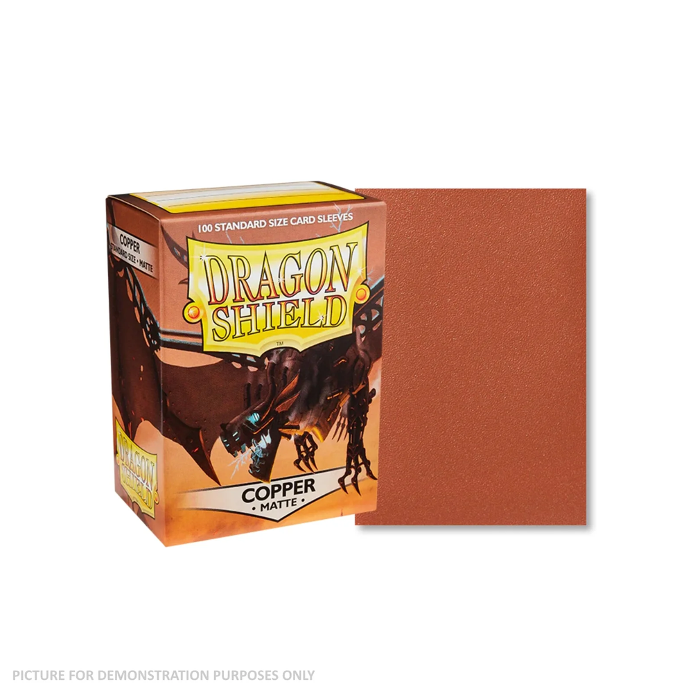 Sleeves - Dragon Shield - Box 100 - Copper Matte