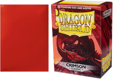 Sleeves - Dragon Shield - Box 100 - Crimson