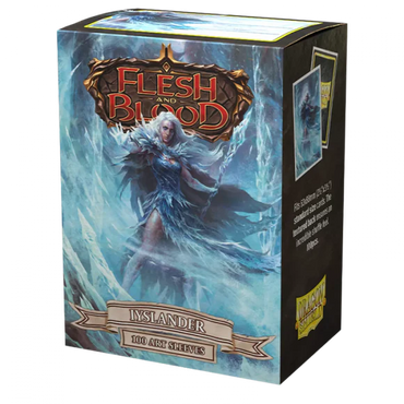 Sleeves - Dragon Shield - Box 100 - Matte Art - Flesh and Blood Uprising Iyslander