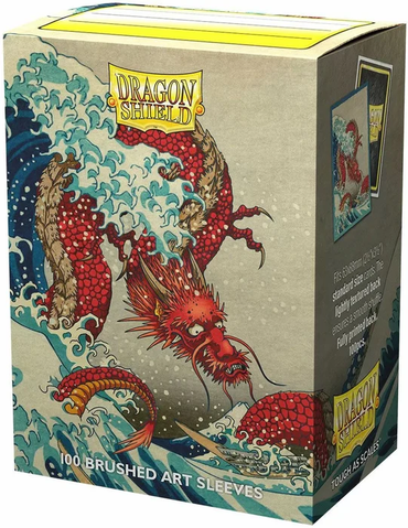 Sleeves - Dragon Shield - Box 100 - MATTE Art - The Great Wave