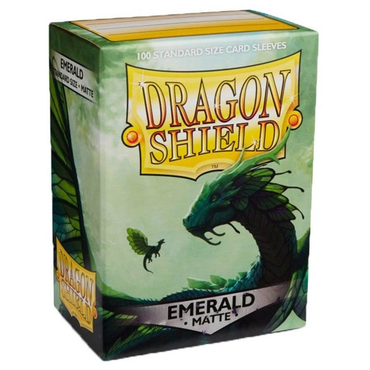 Sleeves - Dragon Shield - Box 100 - Matte Emerald