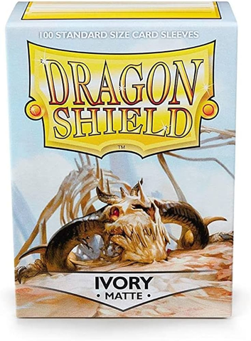 Sleeves - Dragon Shield - Box 100 - Matte Ivory