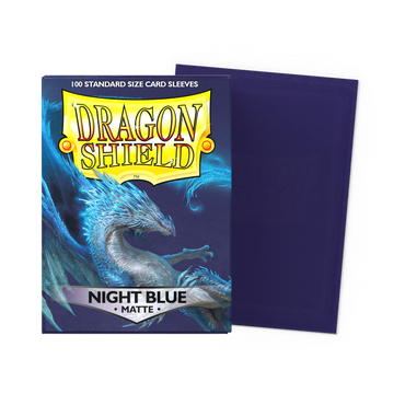 Sleeves - Dragon Shield - Box 100 - Night Blue MATTE