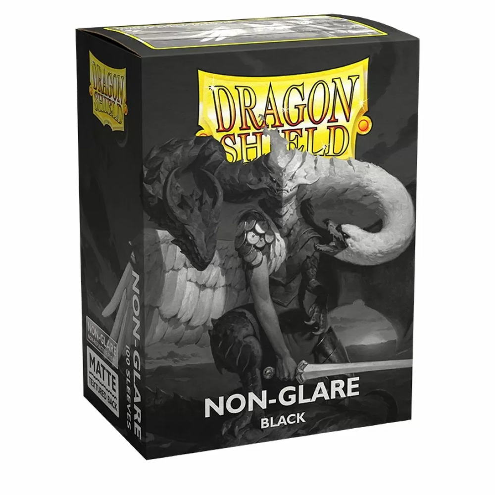 Sleeves - Dragon Shield - Box 100 - Non Glare - Black