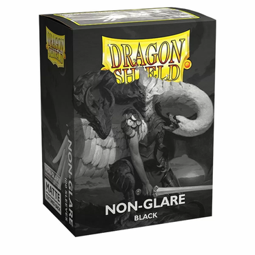Sleeves - Dragon Shield - Box 100 - Non Glare - Black