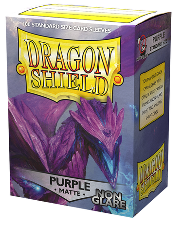 Sleeves - Dragon Shield - Box 100 - Non Glare - Purple
