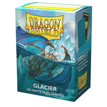 Sleeves - Dragon Shield - Box 100 - Standard Size Dual Matte - Glacier Minion