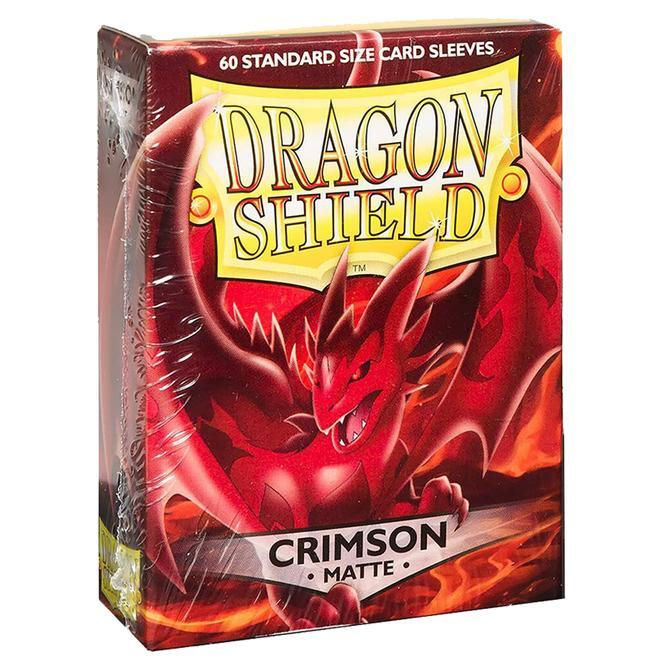 Sleeves - Dragon Shield - Box 60 - Matte Crimson