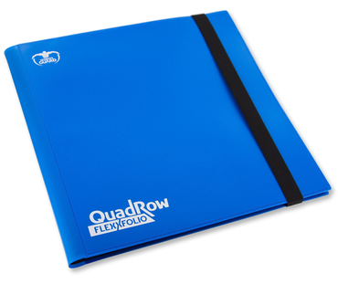 Ultimate Guard 12-Pocket QuadRow FlexXfolio Blue Folder