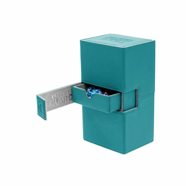 Ultimate Guard Twin Flip´n´Tray Deck Case 160+ Standard Size XenoSkin Petrol Blue Deck Box