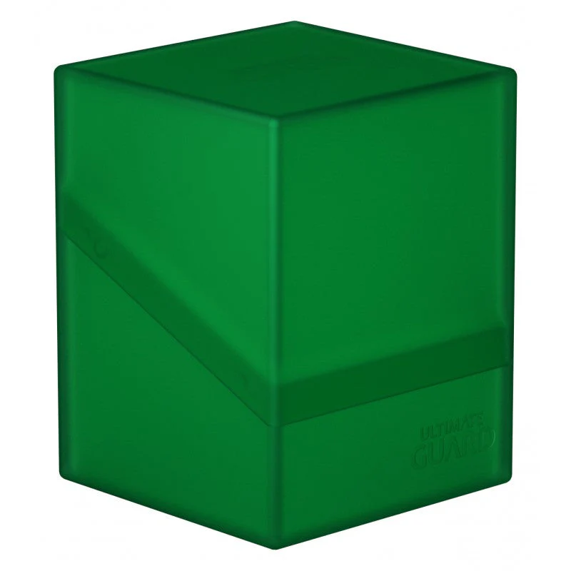 Ultimate Guard Boulder Deck Case 100+ Standard Size Emerald Deck Box