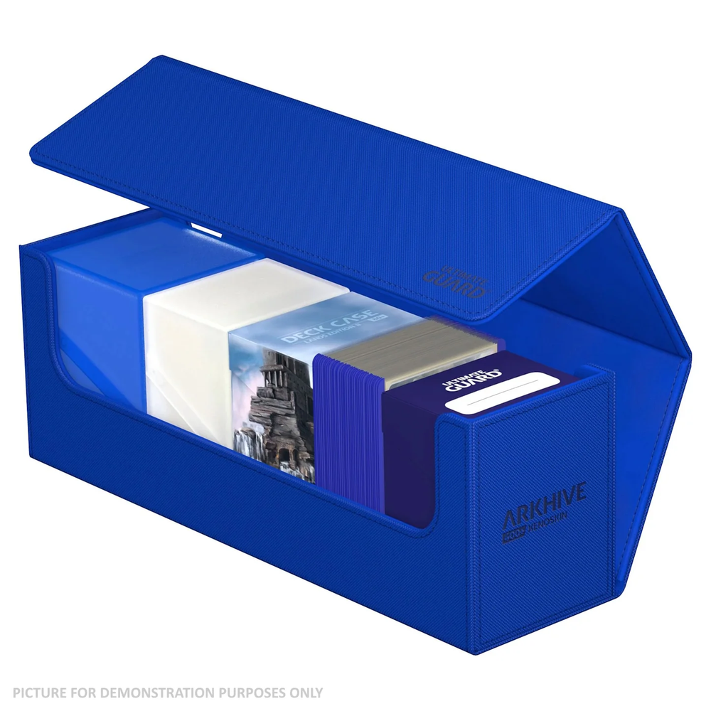 Ultimate Guard Arkhive 400+ XenoSkin Monocolor Blue Deck Box