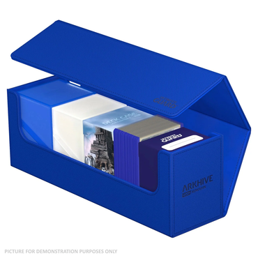 Ultimate Guard Arkhive 400+ XenoSkin Monocolor Blue Deck Box