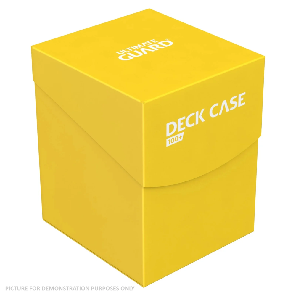 Ultimate Guard Deck Case 100+ Standard Size Yellow Deck Box
