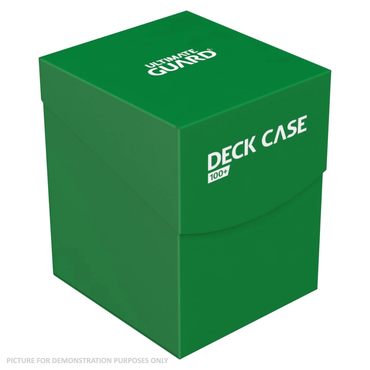 Ultimate Guard Deck Case 100+ Standard Size Green Deck Box