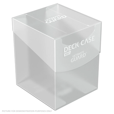 Ultimate Guard Deck Case 100+ Standard Size Transparent Deck Box
