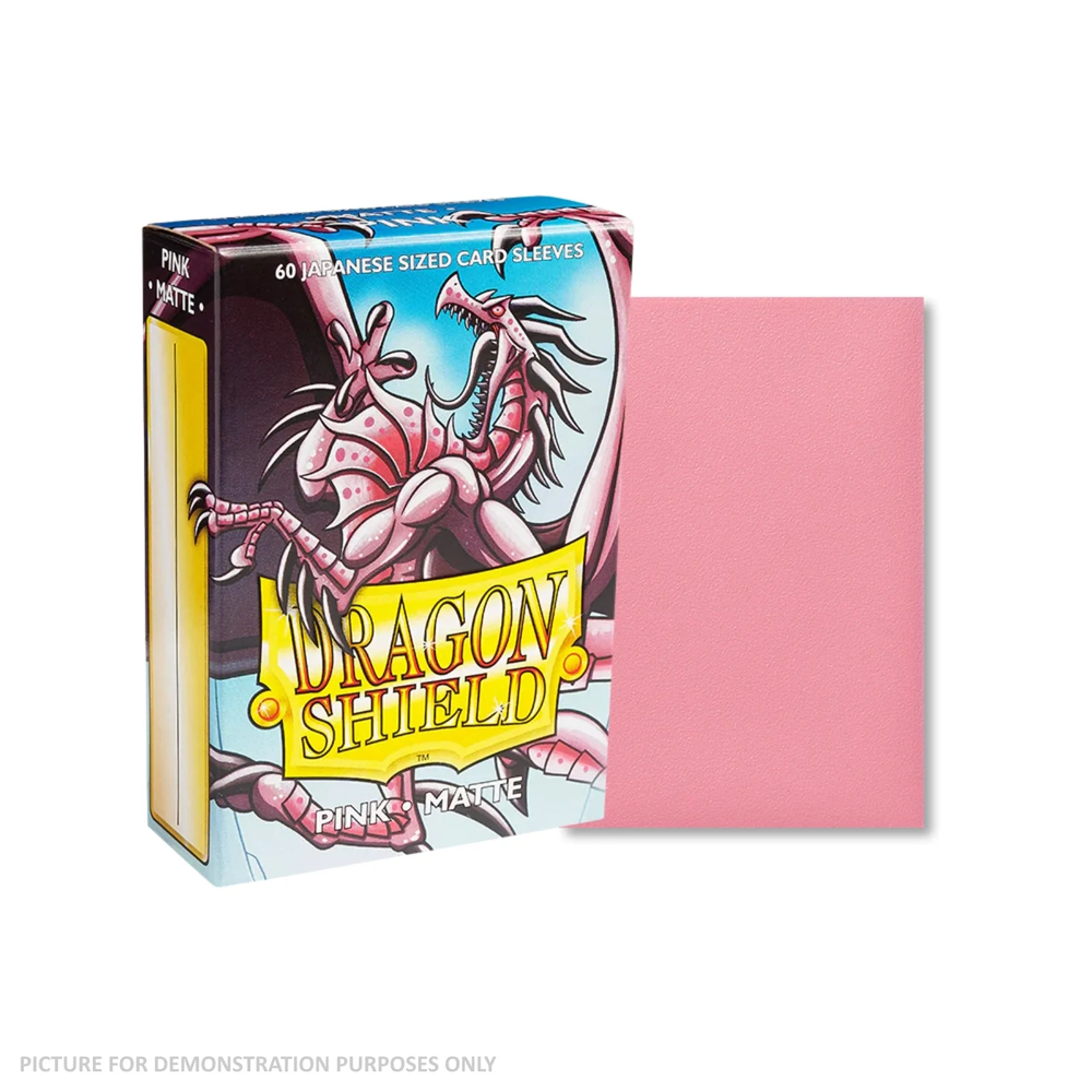 Sleeves - Dragon Shield Japanese - Box 60 - Pink Matte