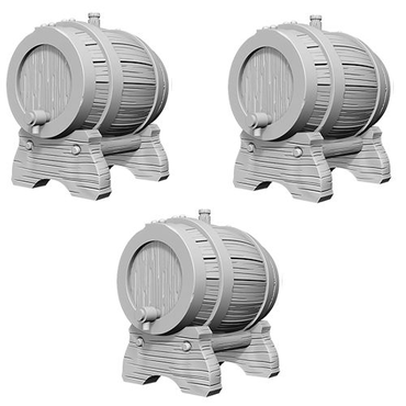 D&D Wizkids Deep Cuts Unpainted Miniatures Kegs