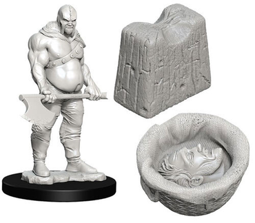 WizKids Deep Cuts Miniatures Executioner & Chopping Block
