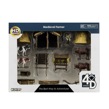 WizKids 4D Settings Medieval Farmer