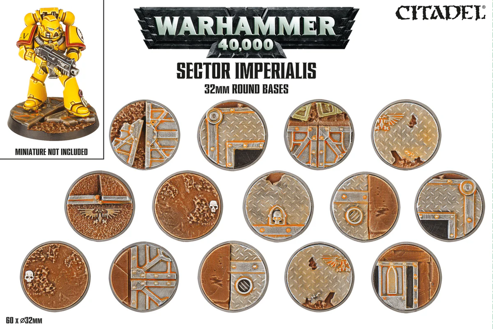 66-91 Sector Imperialis 32mm Base Round