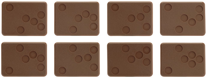GF9: Medium Bases - 6 holes