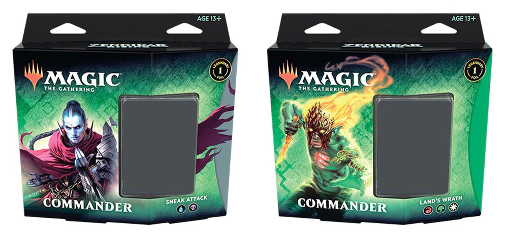 Magic the Gathering Zendikar Rising Commander ONE