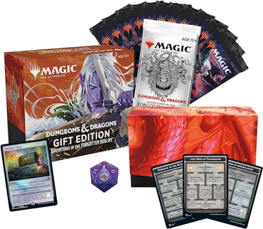 Magic the Gathering D&D Dungeons & Dragons Adventures in the Forgotten Realms Gift Bundle