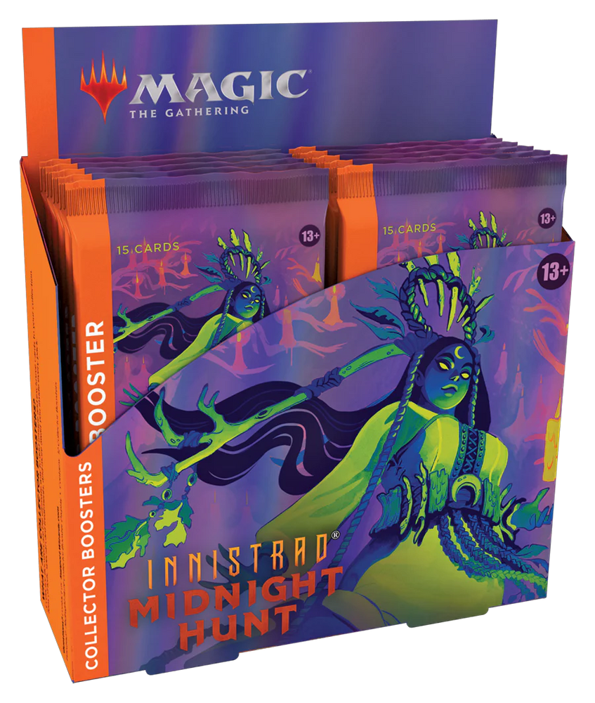 Magic Innistrad Midnight Hunt Collector Booster Display