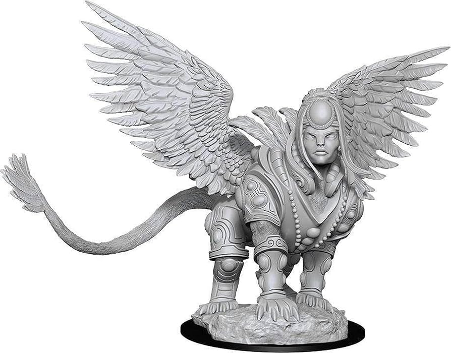Magic the Gathering Unpainted Miniatures Isperia Law Incarnate (Sphinx)